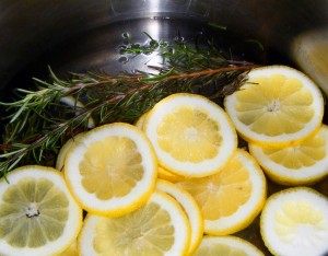 Lemon Natural Air Freshener Boil lemons for a natural freshener