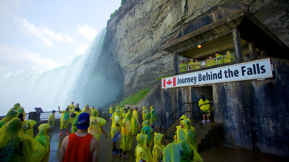 A journey behind the Falls is another great idea this weekend.