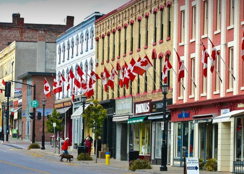 Port Hope’s Main Street. Photo courtesy Town of Port Hope