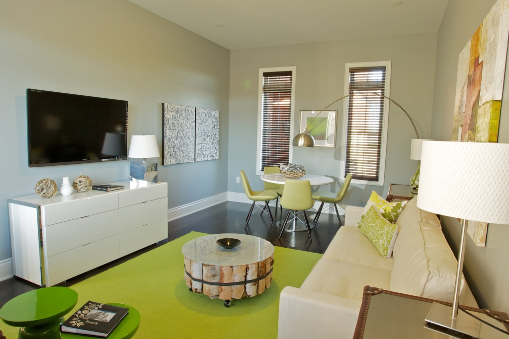 2017's colour of the year is seen in Forest Trails in the impeccable accessories.